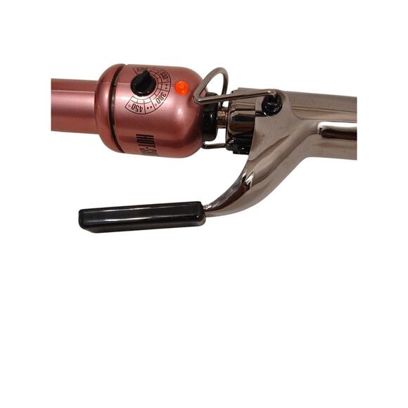 Hot Shot Tools Curling Iron Professional SALON 1.14" Barrel Titanium New No Box - Picture 8 of 10